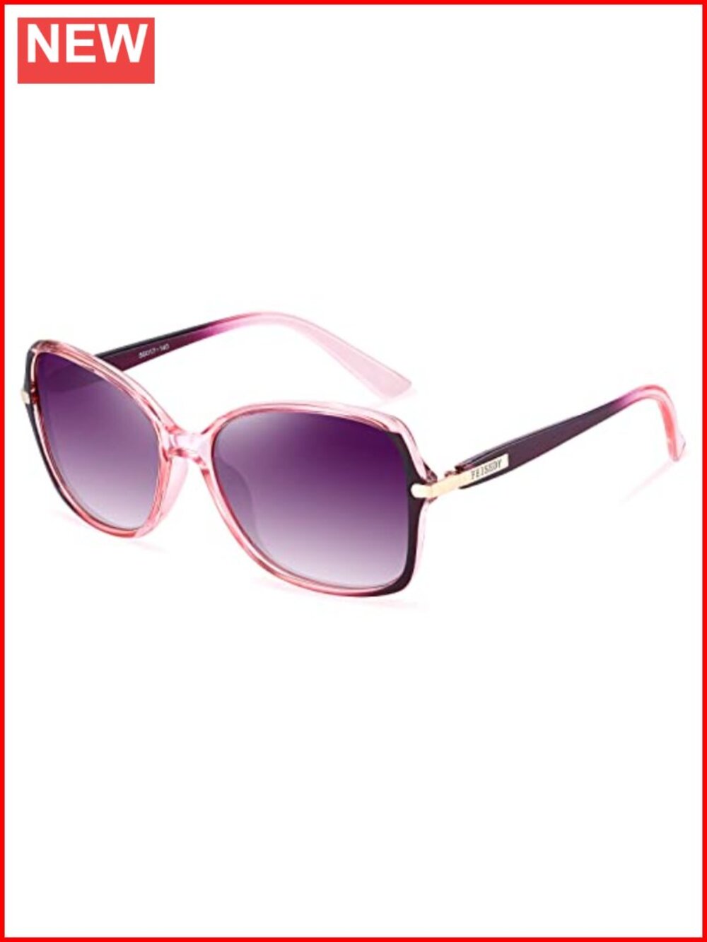 FEISEDY Womens Polarized Sunglasses UV400 Anti Glare Fashion Shades